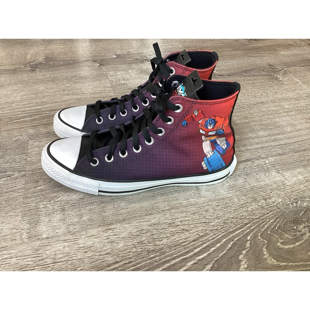 Converse Transformers Optimus Prime Chuck Taylor CTAS HI A11659C Mens Size 7 W 9 - Picture 4 of 12